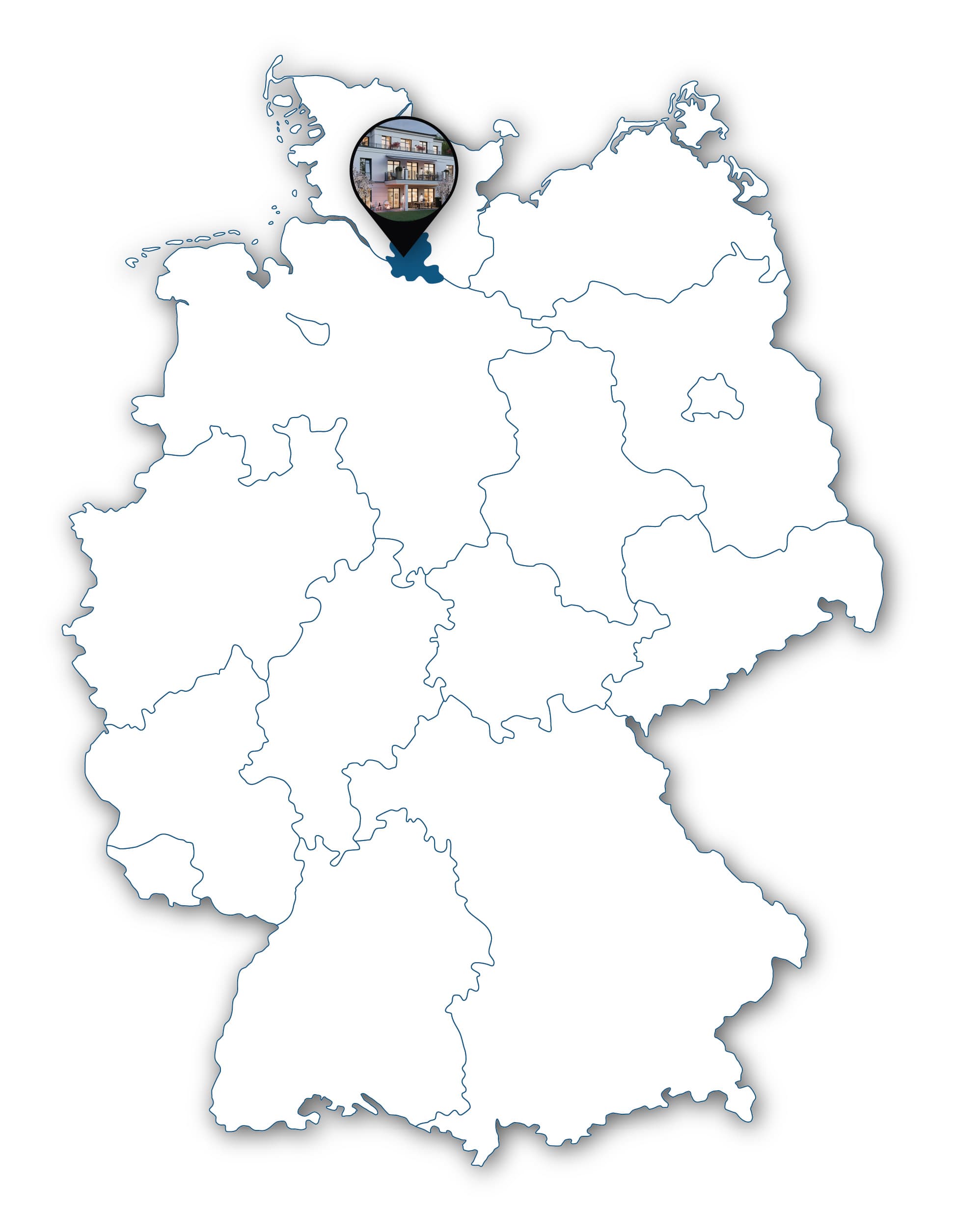 Karte Müllenhoffweg Flottbek
